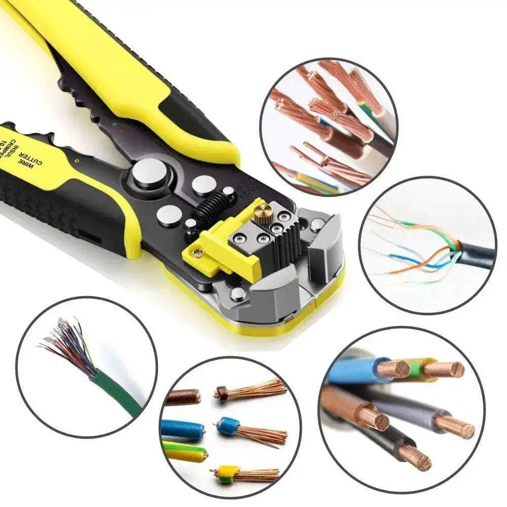 Wire Stripper Cable Cutter Crimper Wire Pliers Automatic Multifunctional TAB Terminal Crimping Stripping Tools from PriceLows™