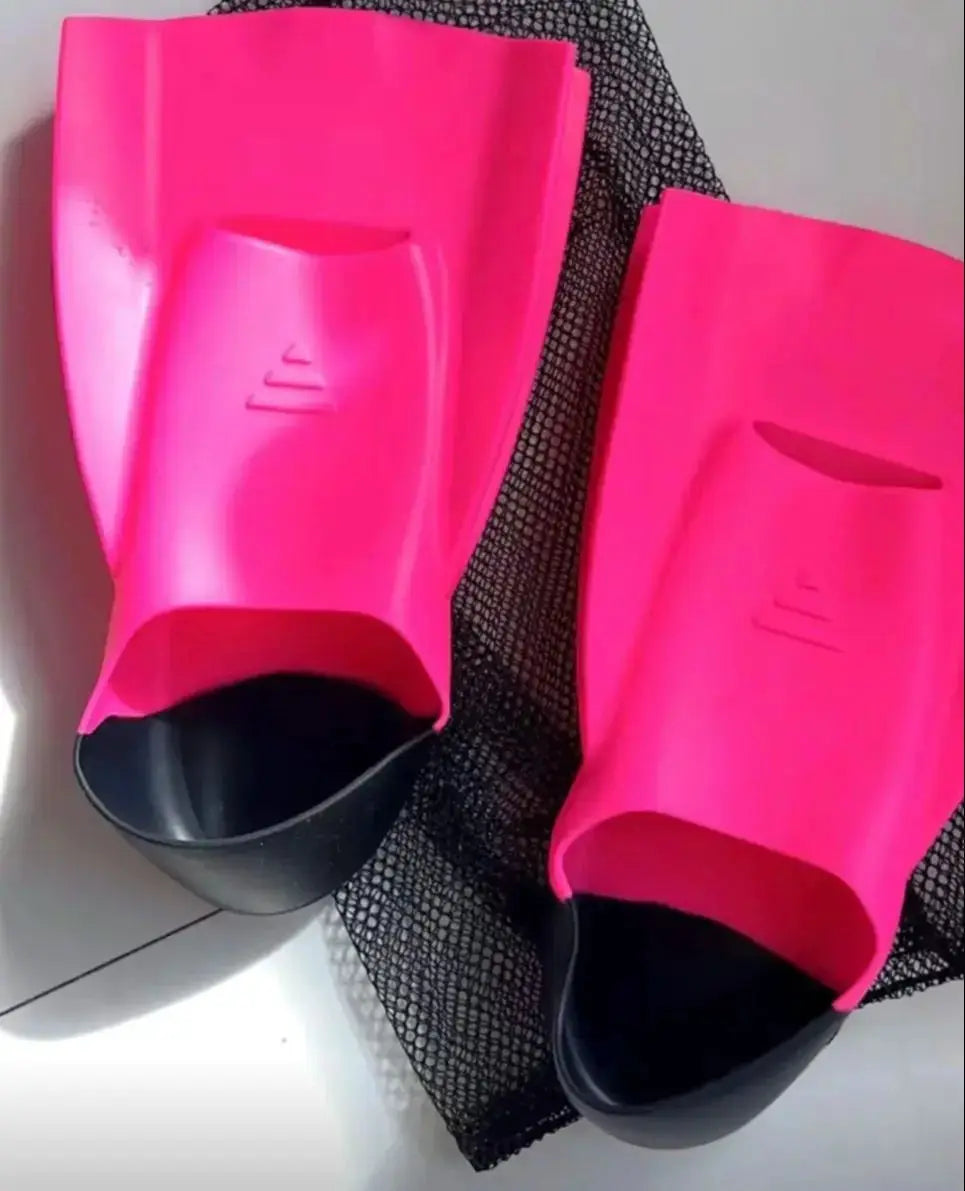 New Swimming Fins To Assist Swimming Flippers Freestyle Training Silicone Short Feet Flippers Children Adult Diving Equipment from PriceLows™