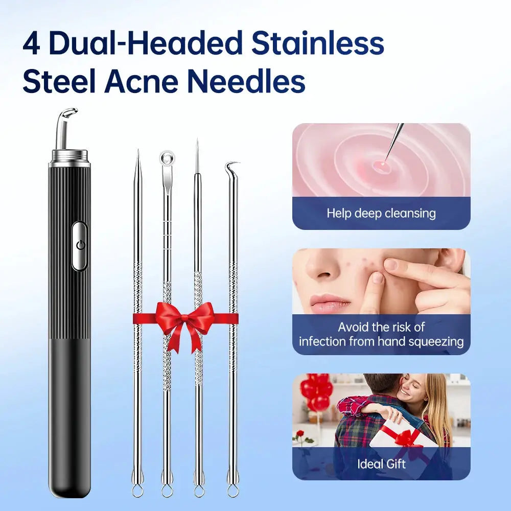 Visual Acne Cleaner 50x HD Camera Blackhead Pimples Remover Machine Electric Pore Cleaning Tools Face Beauty Device Skin Care from PriceLows™
