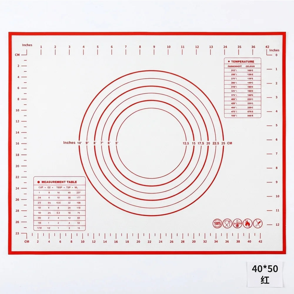 Silicone Baking Mat | Kneading Pad | Non Stick | 1 Piece
