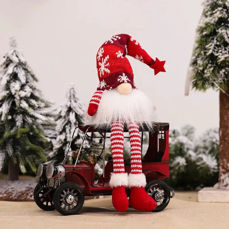 Christmas Elf Gnome | Internal LED Light | Soft Plush Body | 20Cm 30Cm Size
