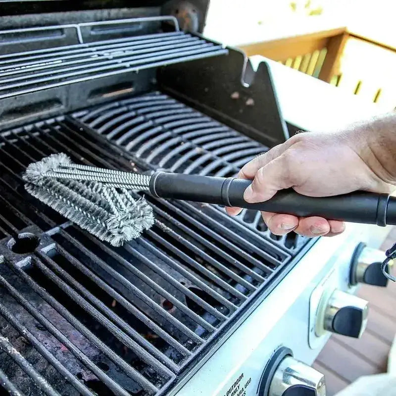 Barbecue Grill Brush | Stainless Steel Bristles | Heat Resistant | 1 Pack
