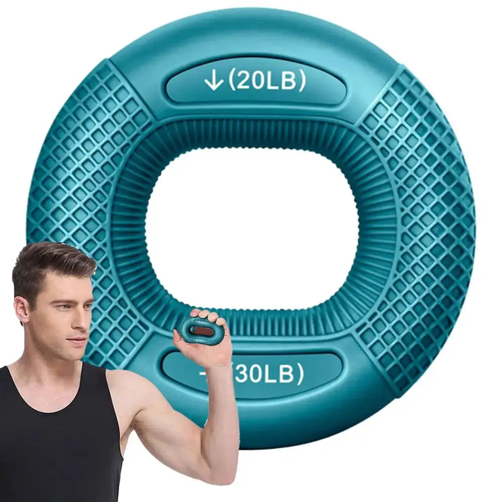 Silicone Finger Gripper Ring | Hand Muscle Strengthener | Wrist Exerciser