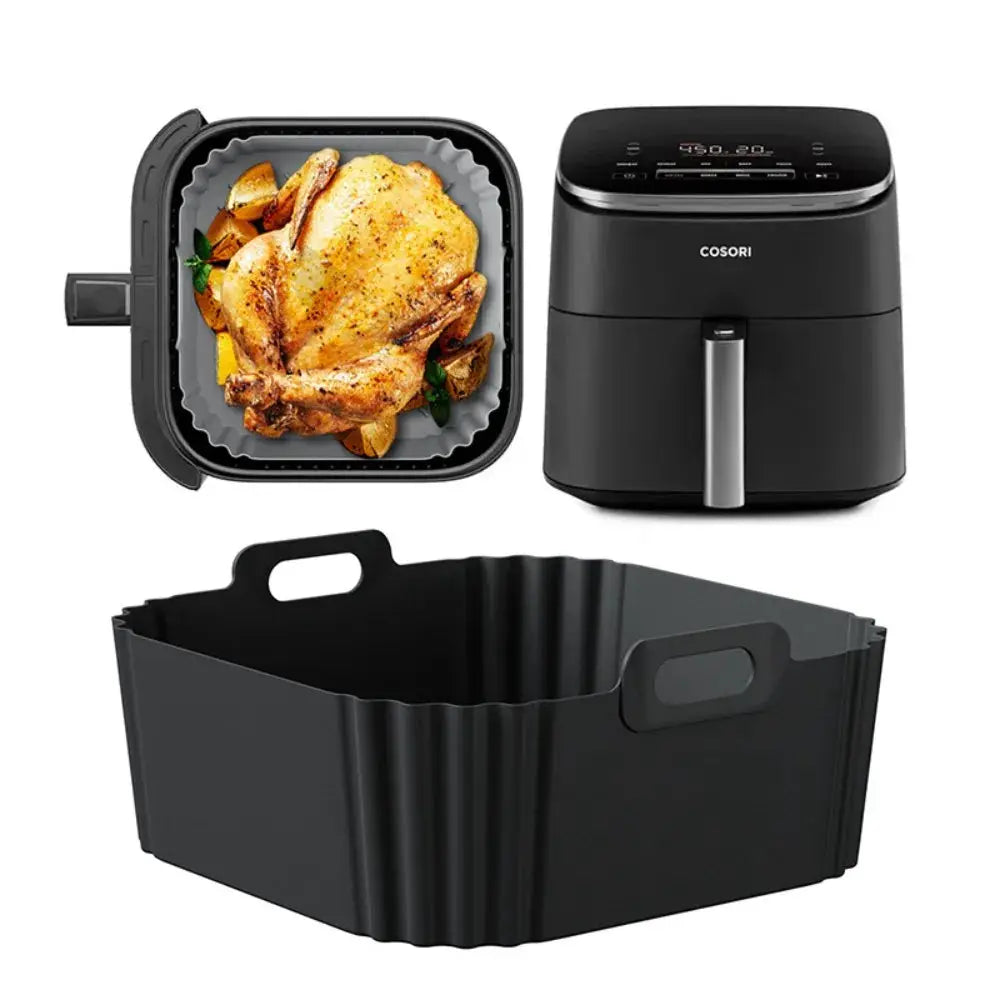 Silicone Air Fryer Liners | Reusable Pans | AF181 AF180 AF141 AF140 5-8Qt