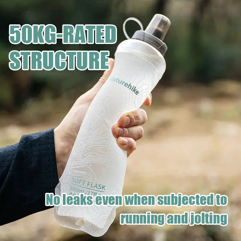 Naturehike Folding Water Bottle TPU BPA-Free Collapsible Flask Running Camping Hiking Portable Soft Water Bottle from PriceLows™