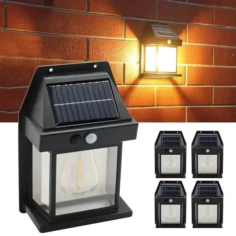 8PCS Powerful Outdoor Solar LED Street Light Waterproof Solar Lamp Garden Yard Pathway Wall Decoration External Lighting Fixture from PriceLows™