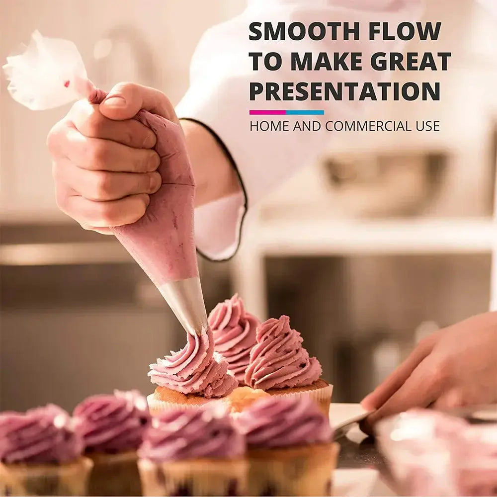 100/50/20pcs Disposable Piping Bag Pastry s Icing Fondant Cake Cream for Decorating Pastries Cakes Baking Tools from PriceLows™