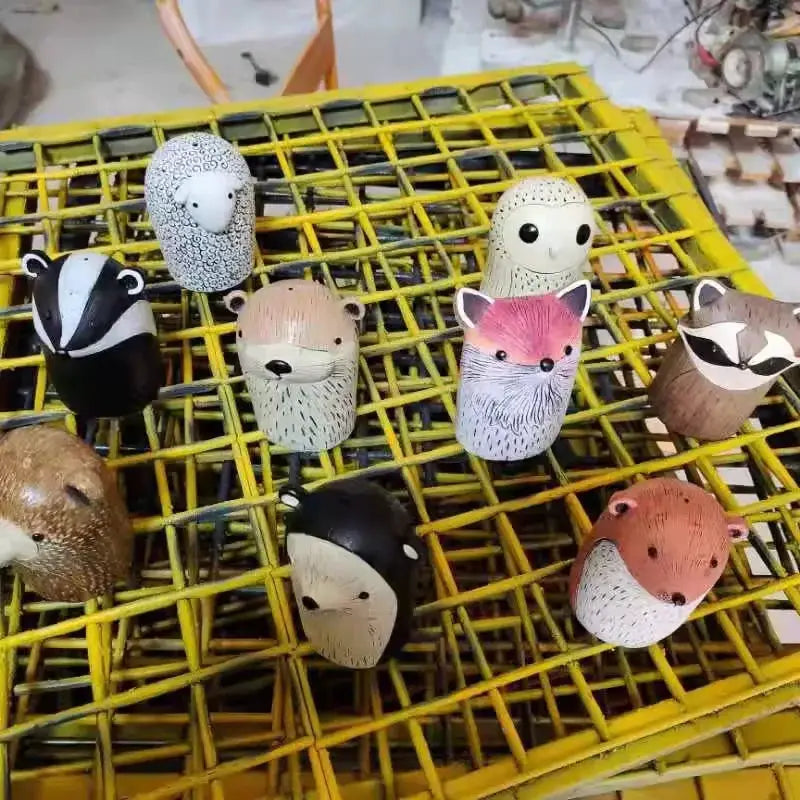 Cute Animal Wind Chime Resin Craftsmanship Pet Pendant for Rural Garden Decor Festival Nordic RusticOutdoor Decor Wind Bell Gift from PriceLows™
