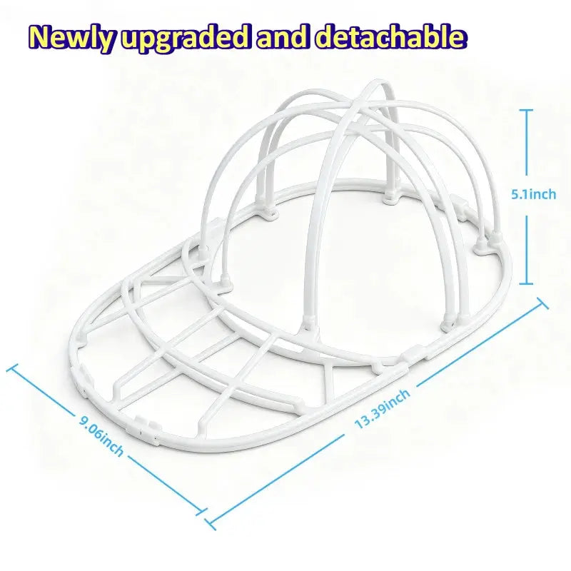 Hat Washing Cage | 2 Layer Poly Mesh | Anti Deformation | Machine Washable