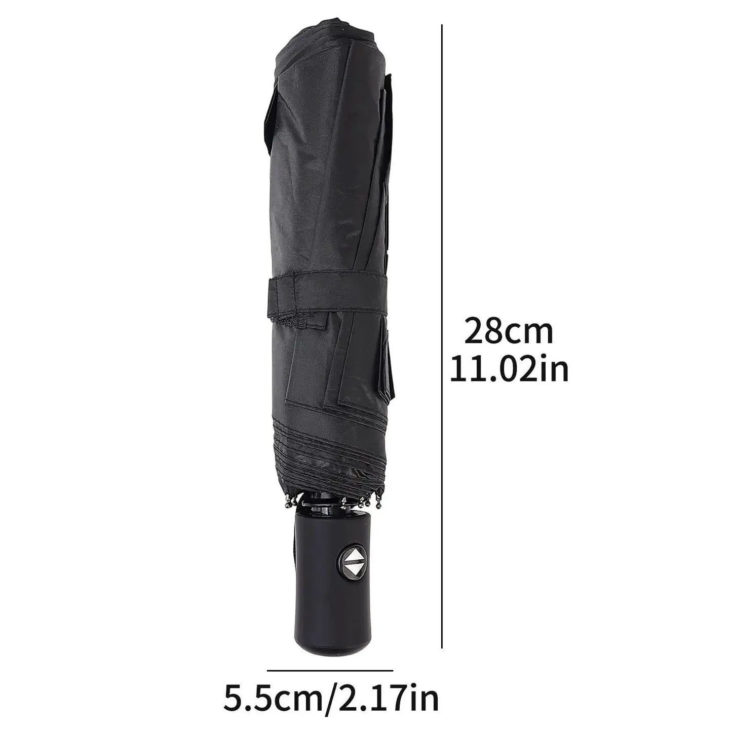 Semi Automatic Umbrella | UV Protection | Windproof Foldable | Solid Color