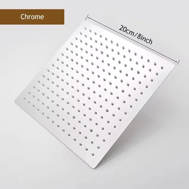 Shower Head | Ceiling Mounted | Stainless Steel | 8in 10in 12in