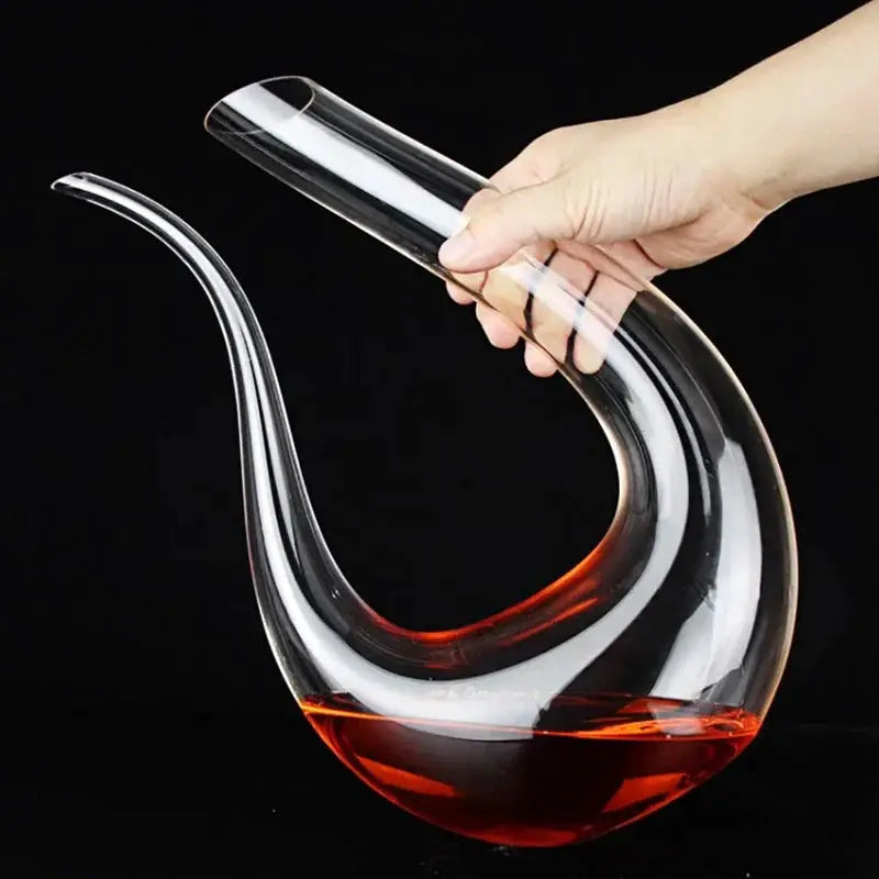 1500ML Big Decanter Handmade Crystal Red Wine Brandy Champagne Glasses Decanter Bottle Jug Pourer Aerator For Family Bar from PriceLows™