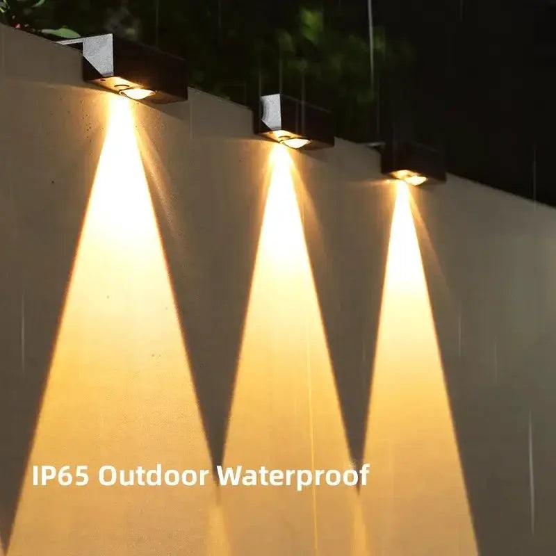 LED Solar Light Outdoor Super Bright Waterproof Garden Light Pathway Yard Steps Fence Lamps Balcony Stairs Wall Washing Lights from PriceLows™