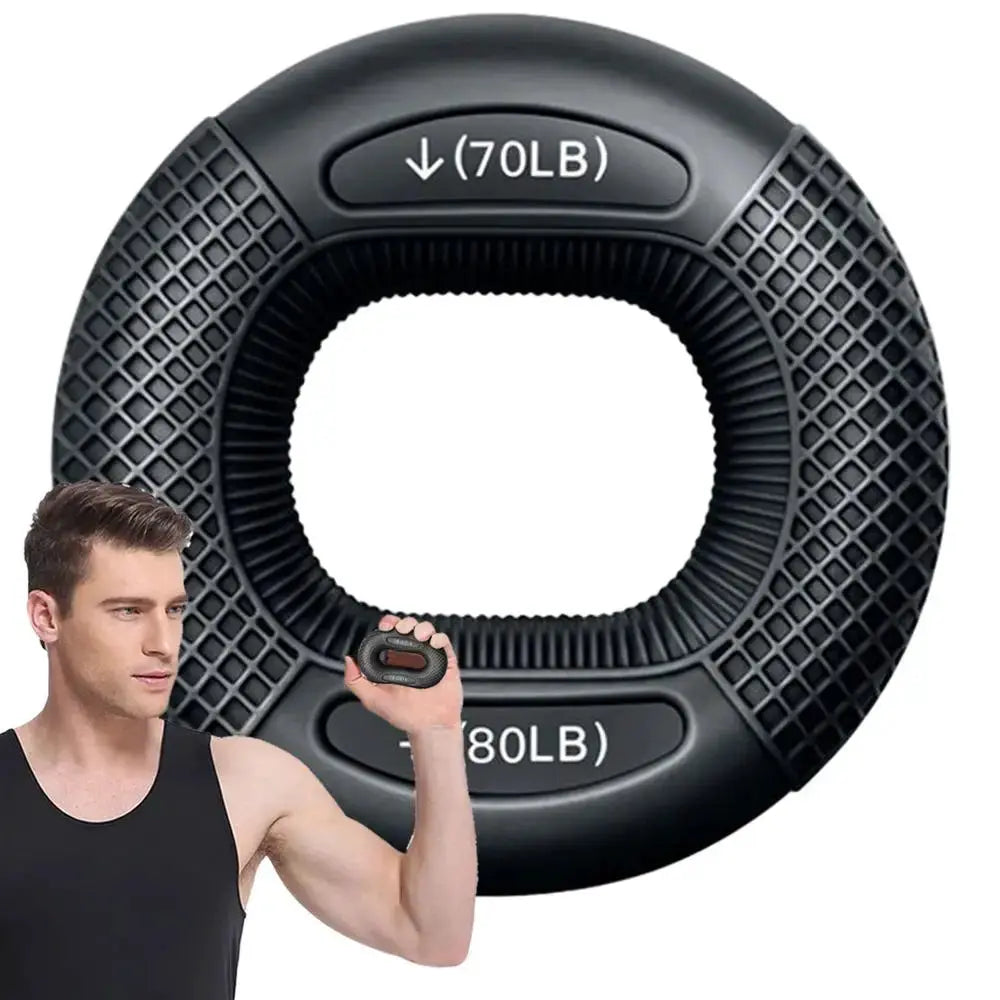 Silicone Finger Gripper Ring | Hand Muscle Strengthener | Wrist Exerciser