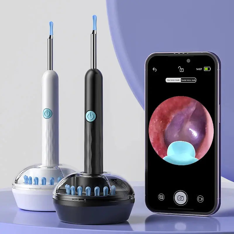 Visual Ear Cleaner Camera WIFI Ear Sticks Ear Picker Kits HD1080P 4.2mm Ear Endoscope 6LED Video Ear Wax Removal Ear Spoons Case from PriceLows™