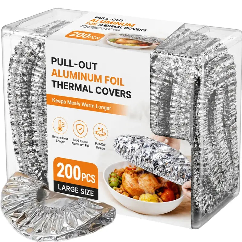 Elastic Food Covers | Disposable Plastic | Foldable Design | Size 21 By 21 Cm