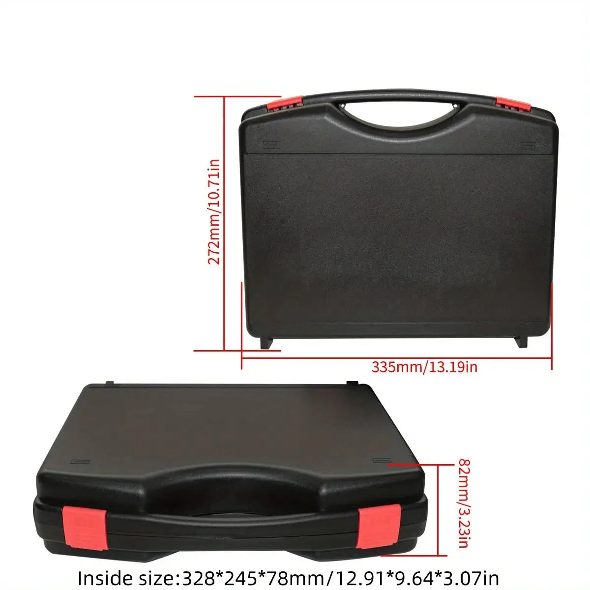 1PC Portable Multifunction Hardware Tool Box – Lightweight Plastic Storage Case for Instruments,Outdoor & Indoor Use from PriceLows™