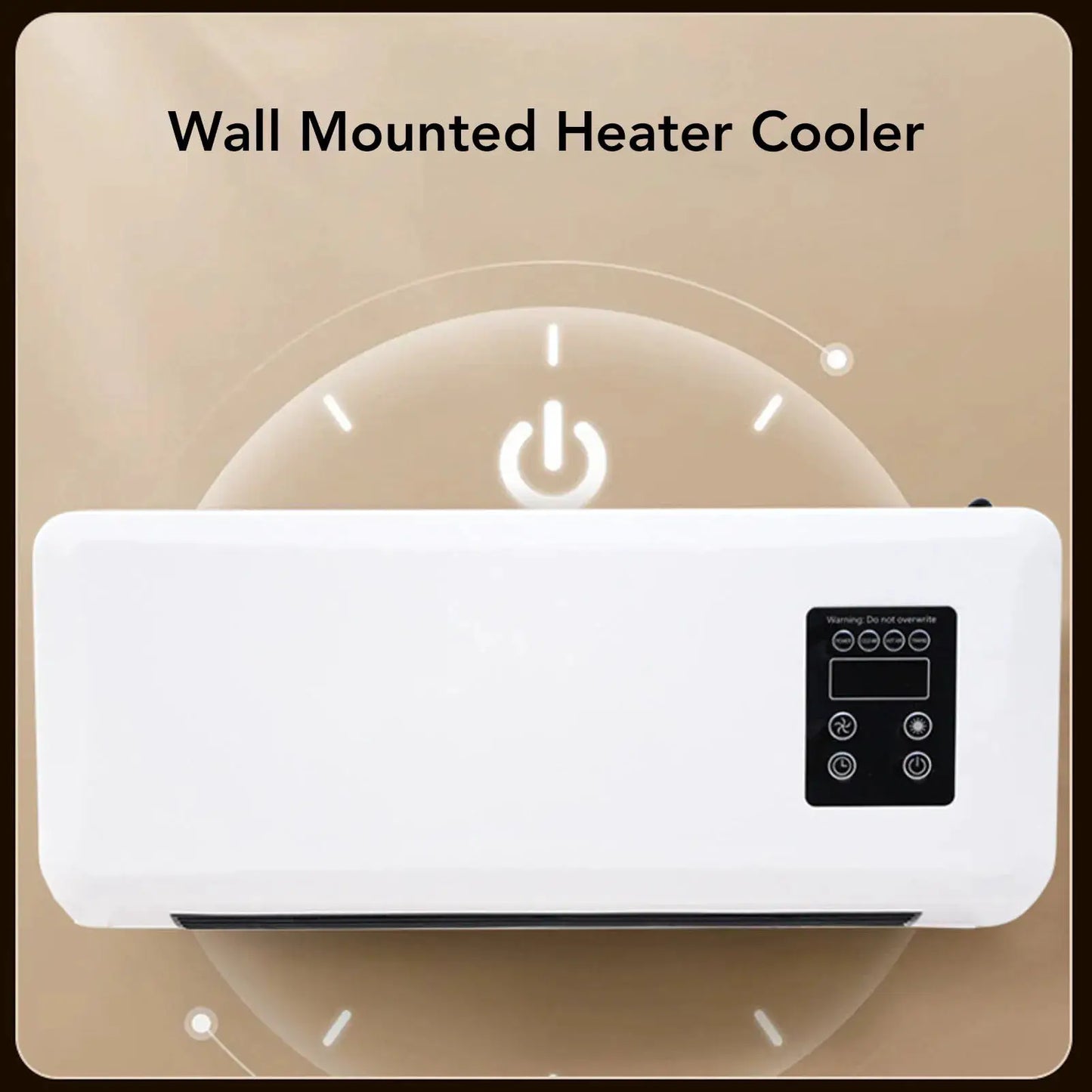 Wall Mounted Heater Cooler Energy Efficient Climate Control Small Cooling Heater Machine for Home Bedroom from PriceLows™