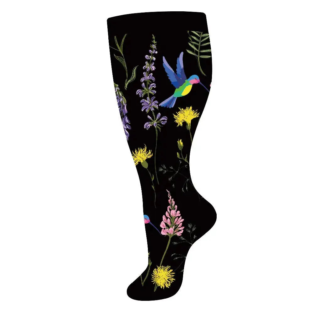 Compression Socks | 20-30 Mmhg Pressure | Wide Calf | 2Xl To 4Xl