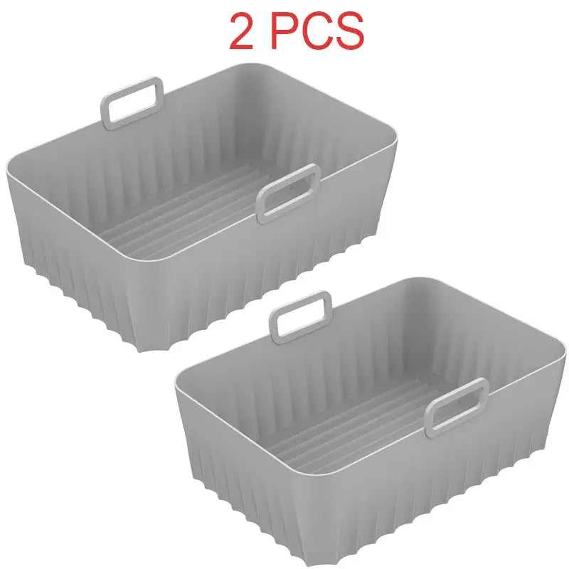 Air Fryer Silicone Basket | Rectangular | Ninja AF400EU Compatible | Mat