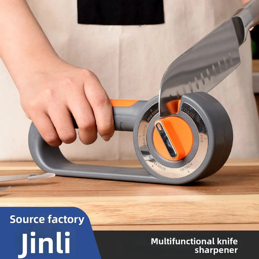 Diamond Knife Sharpener | Six In One Tool | Manual Angle Setting