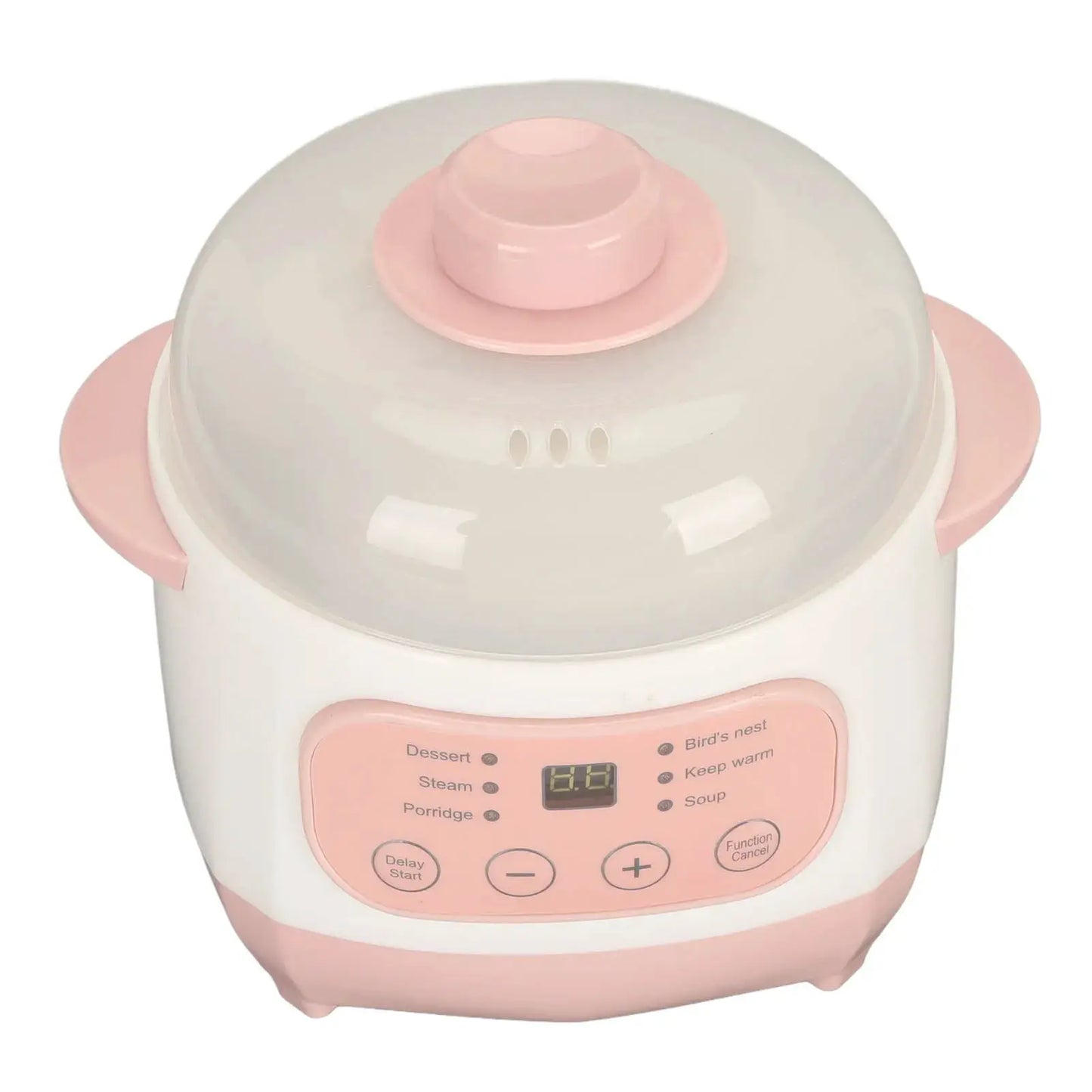 Mini Rice Cooker | 1L Capacity | 200W Power | Anti Dry Burn Safe Ceramic Cooker