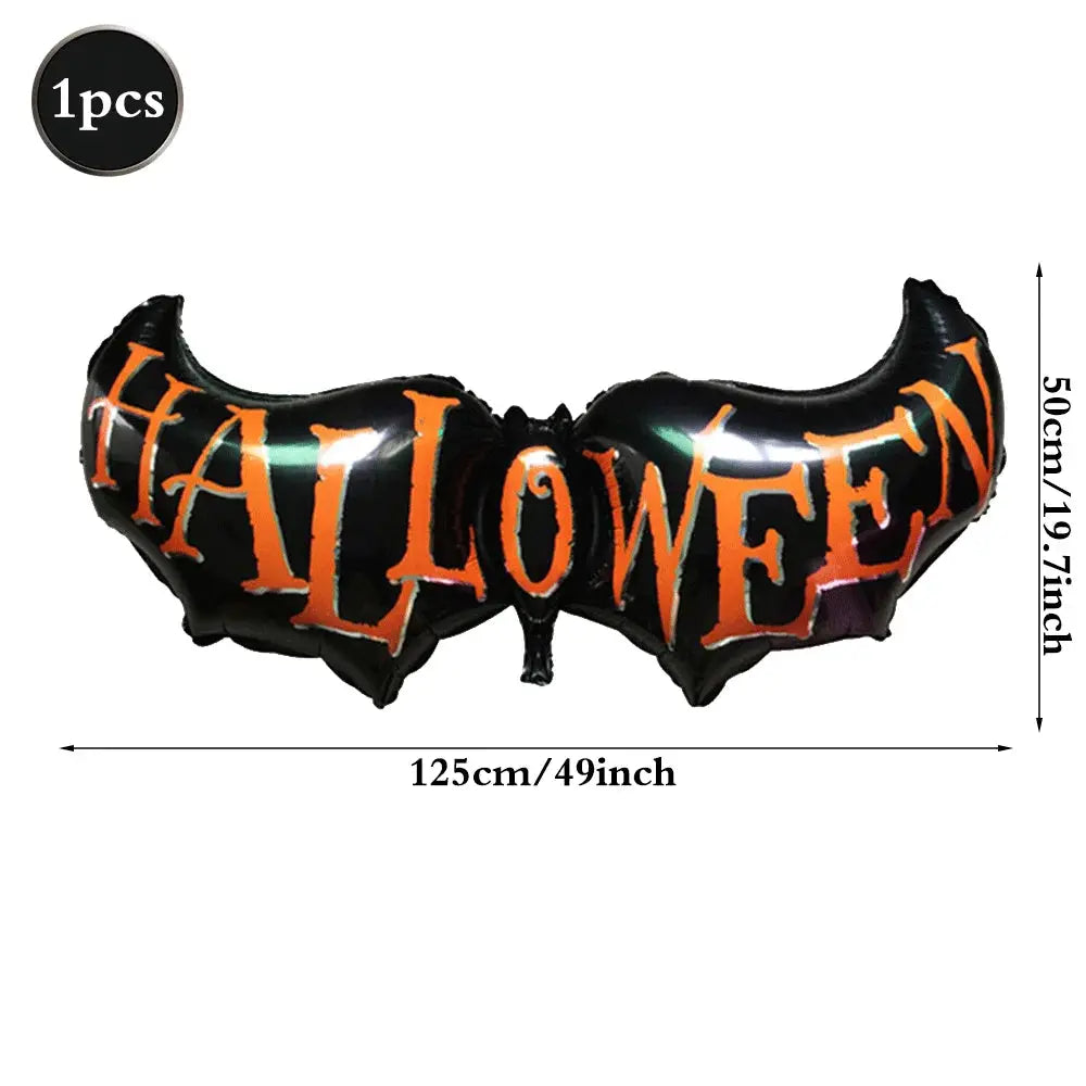 Standing Halloween Foil Balloon | Grim Reaper Design | Aluminum Foil | Extra Large