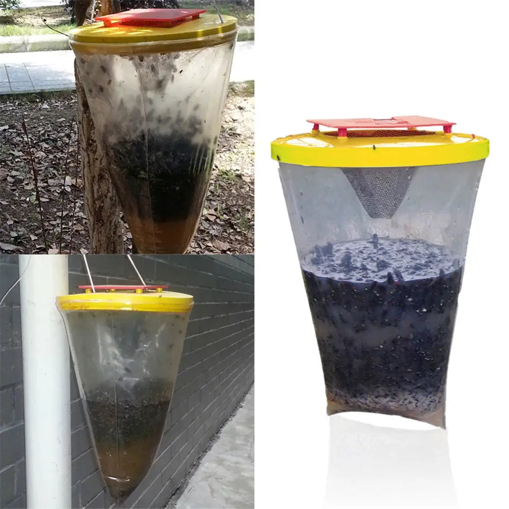 1-10PCS set Fly Trap Hanging Fly Catcher Non-toxic Fly Lure Bag Pest Trap With Bait Insect Bug Killer Garden Hanging Flycatcher from PriceLows™