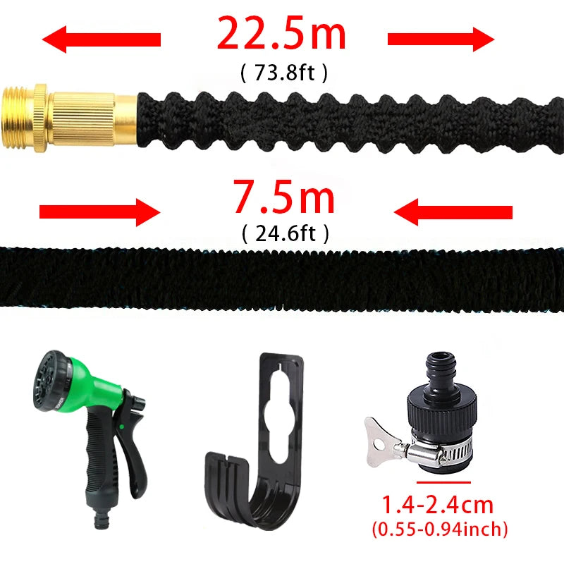 Garden Water Hose 3 Times Expandable Watering Hose High Pressure Flexible Car Wash Watering Garden Irrigation Magic Hose Pipe from PriceLows™