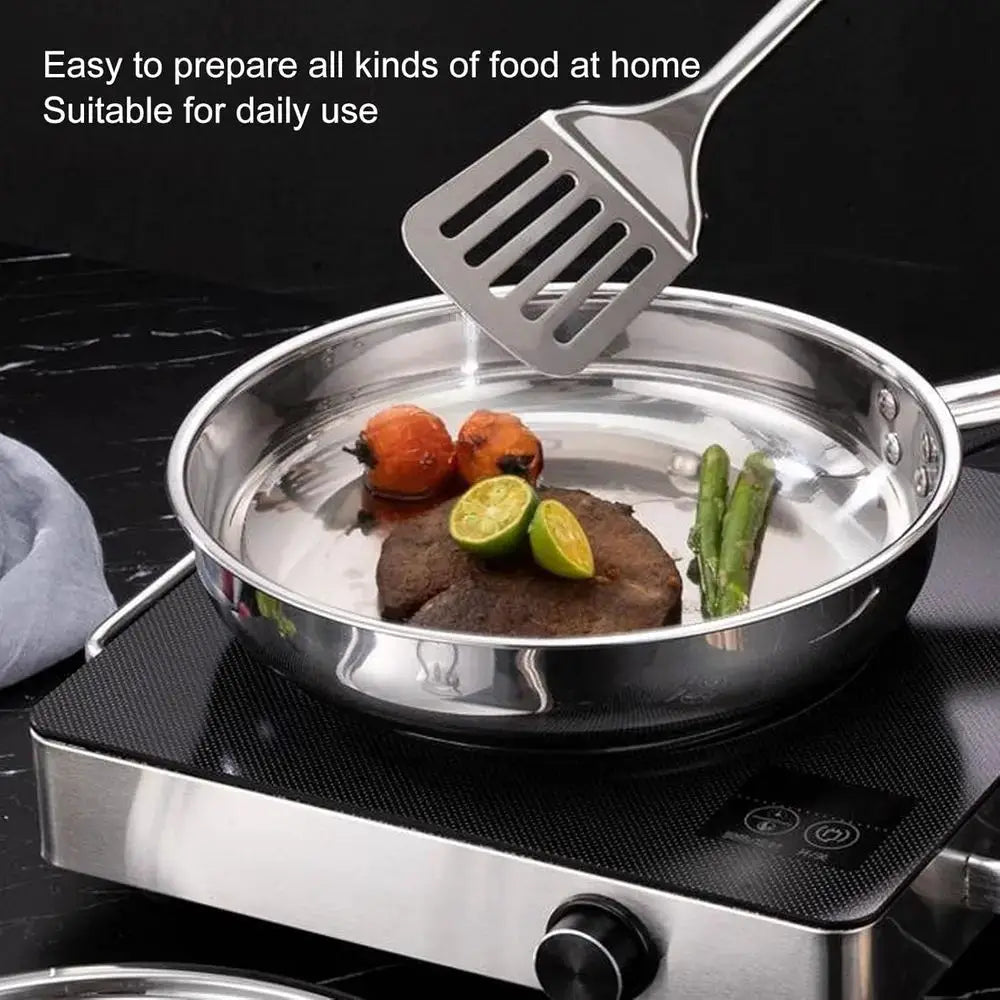 Kitchen Cookware Set: Stainless Steel Pots and Pans with Lids for Home Cooking from PriceLows™