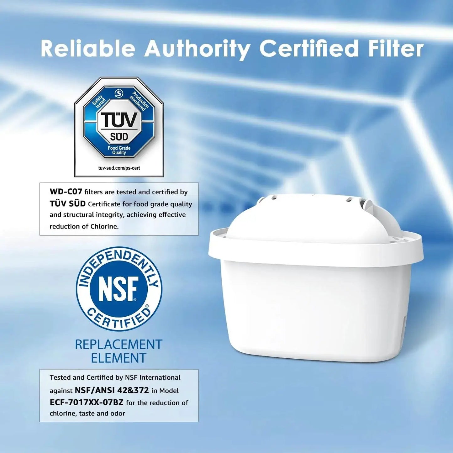 Water Filter Cartridges, Replacement for Brita Maxtra+ Pitcher, Brita Universal Filter Cartridge, NSF Certified from PriceLows™