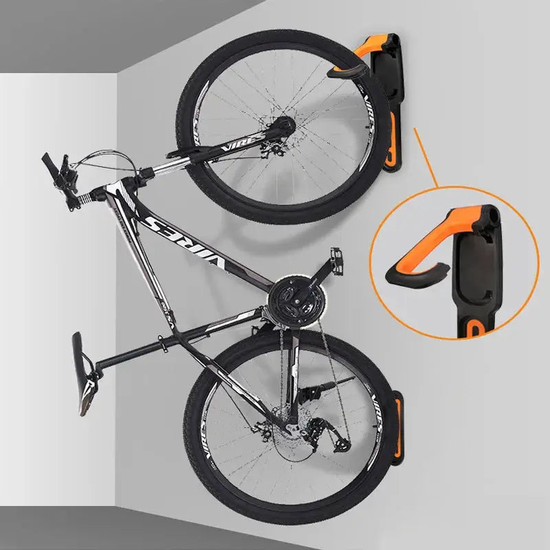 1PC Bicycle Wall Mount Rack Mtb Road Bike Storage Fixed Hanging Hook Bike Support Stand Bracket Holder Cycling Parking Buckle from PriceLows™
