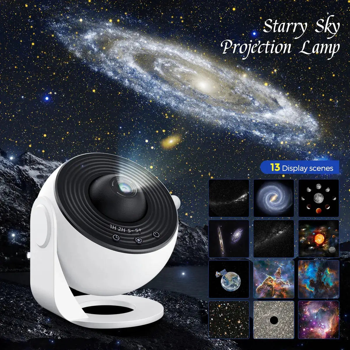 13 in 1 Star Projector, Planetarium Galaxy Projector for Bedroom, Aurora Projector, Night Light Projector for Kids Adults from PriceLows™