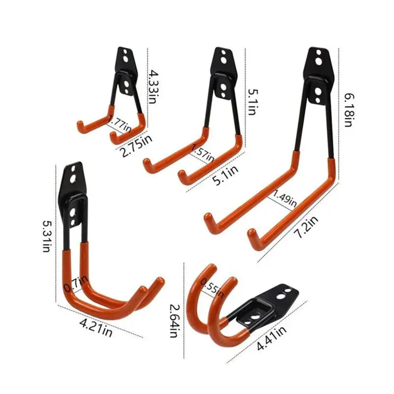 Bicycle Support Bike Wall Mount Hook Stand Parking Holder for Hanging Tools Warehouse Storage Tool Organizer Bike Accessories from PriceLows™