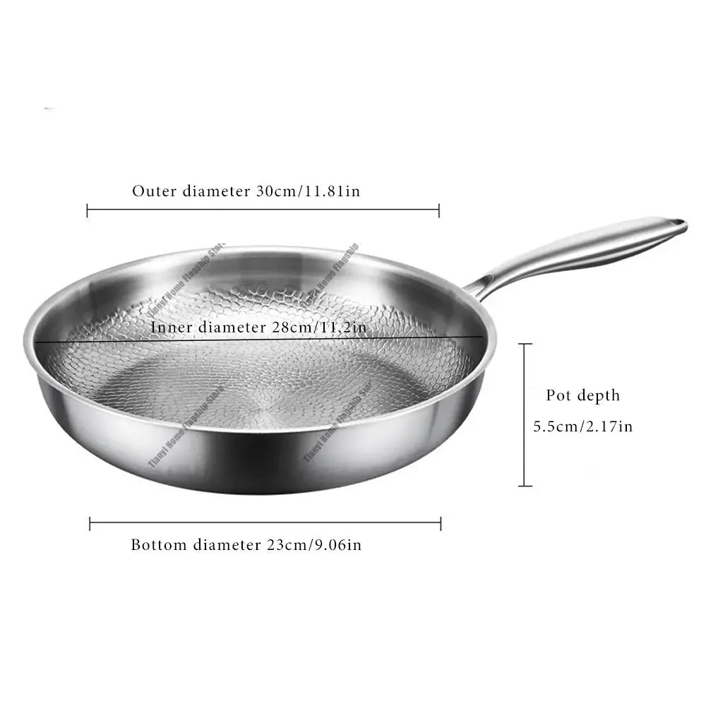 Frying Pan | Nonstick | Induction Compatible | 22/24/26/28/30 cm