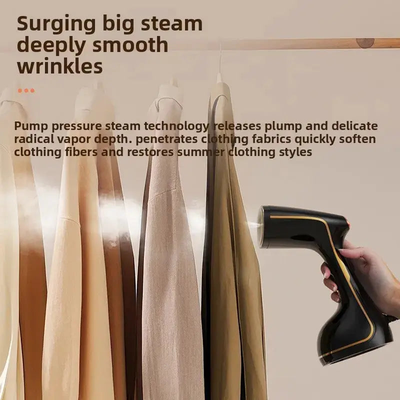 Handheld Steam Iron | 1800 Watt | 3 Heat Settings | Portable Travel Model
