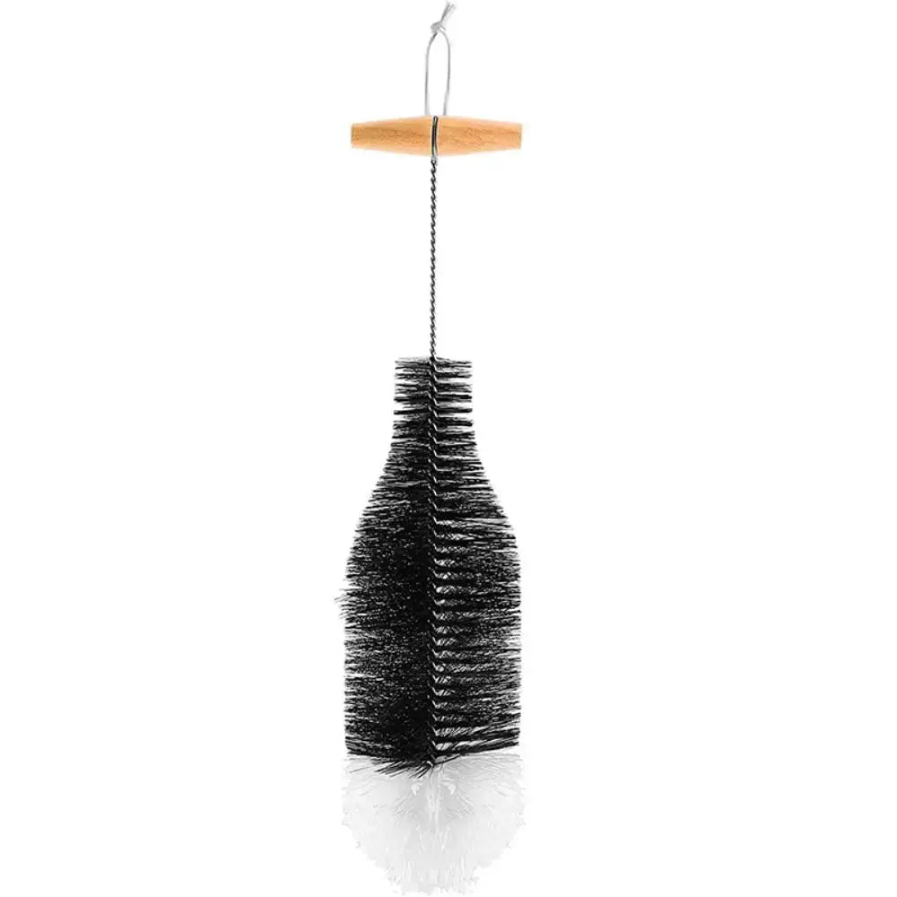 Durable Soda Stream Bottle Brush With Beechwood Handle Glassware Jars Cleaner Kitchen Cleaning Tool Drink Wineglass Bottle Cup from PriceLows™