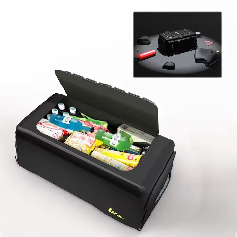 Car Trunk Storage Organizer With Lid Universal Car Trunk Organizer 70L Storage Box Oxford Cloth Folding Organizador from PriceLows™