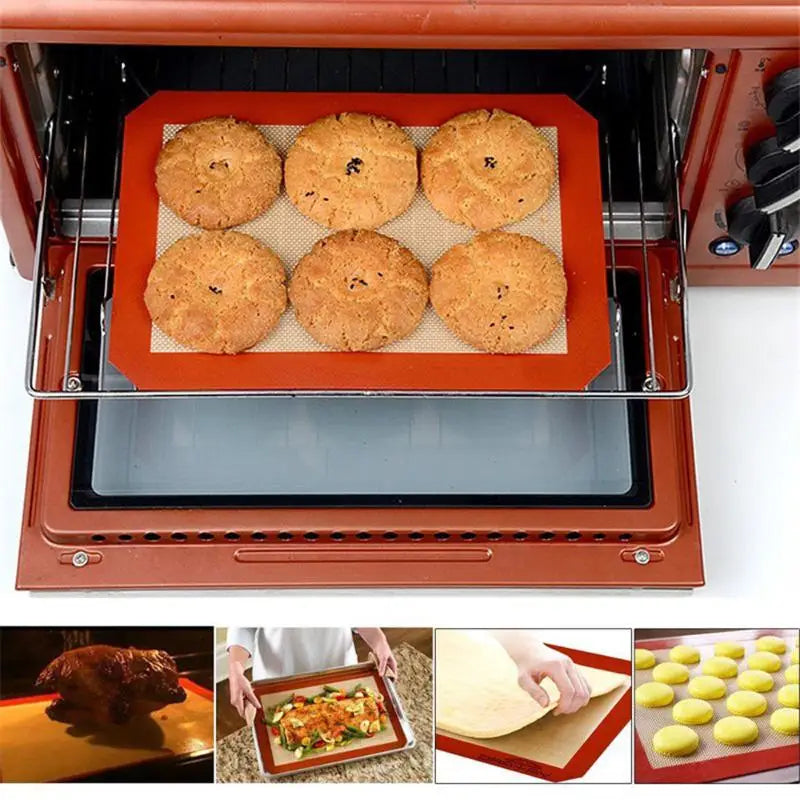 Silicone Baking Mat | Nonstick Surface | Heat Resistant | One Size Reusable
