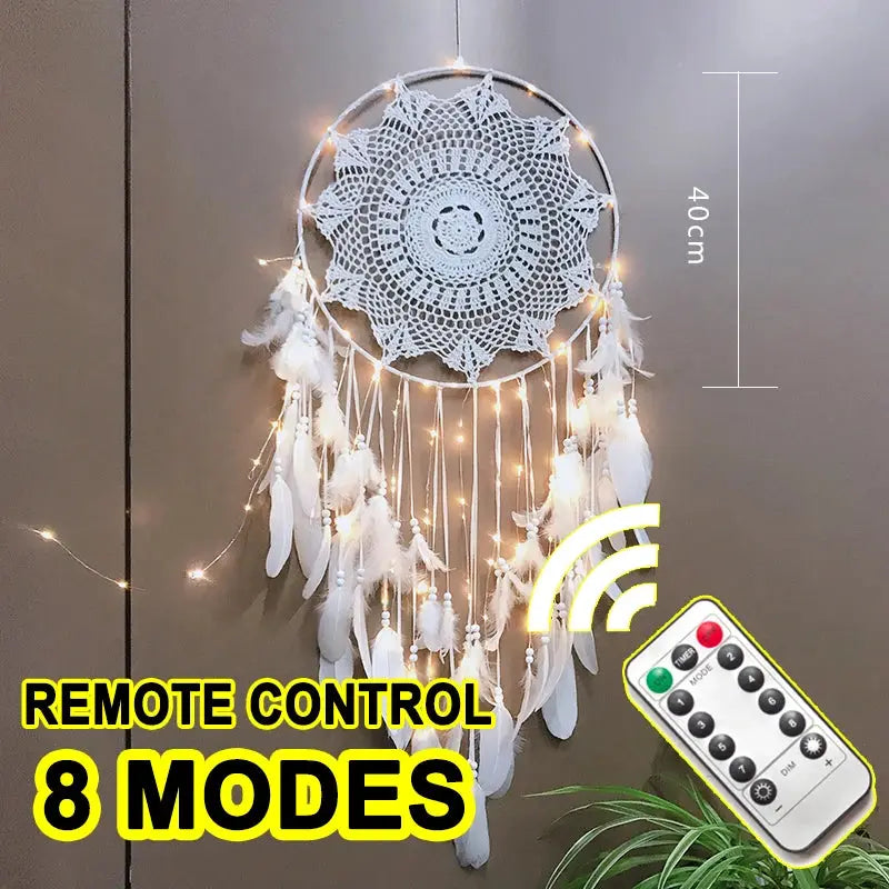 big dream catcher hanging/light decoration nordic decoration home girls room/nursery/kids decor dreamcatcher children room new 5 from PriceLows™