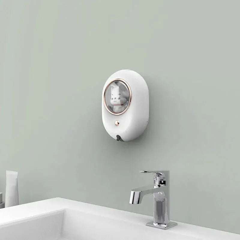 New Soap Dispenser Cute Pet Automatic Hand Washing Machine With The Lamp Wall-Mounted Induction Foam Soap Dispenser For Home from PriceLows™