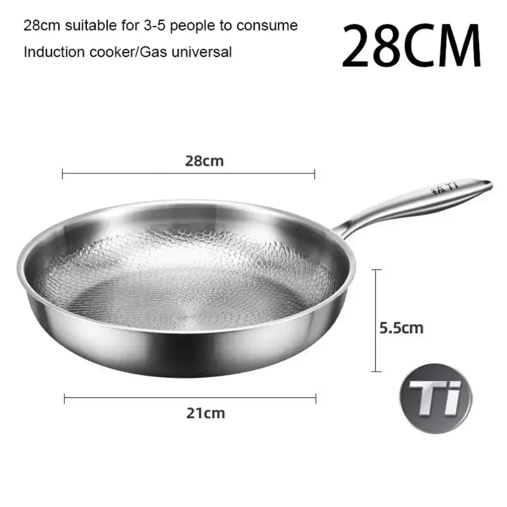 Titanium Omelet Pan | Induction Compatible | Nonstick | One Size