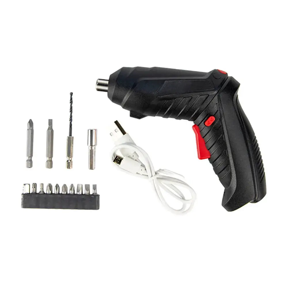 3.6V Wireless Screwdriver Drill Rechargeable Household Electric Drill LED Lighting Mini Electric Screwdriver Portable Power Tool from PriceLows™