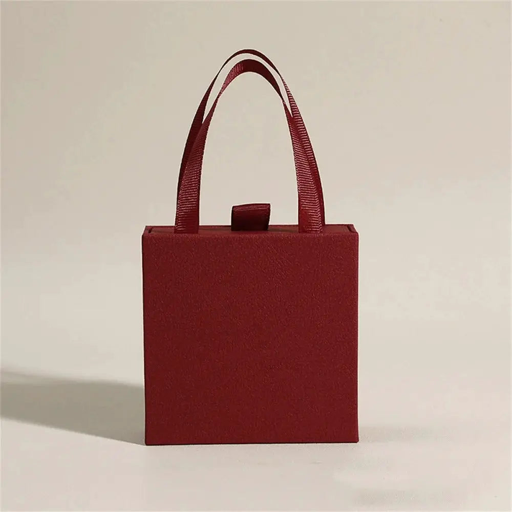 1PC Thick Kraft Paper Drawer Jewelry Box Portable Ring Necklace Bracelet Earrings Gift Display Case Packaging Boxes Cardboard from PriceLows™