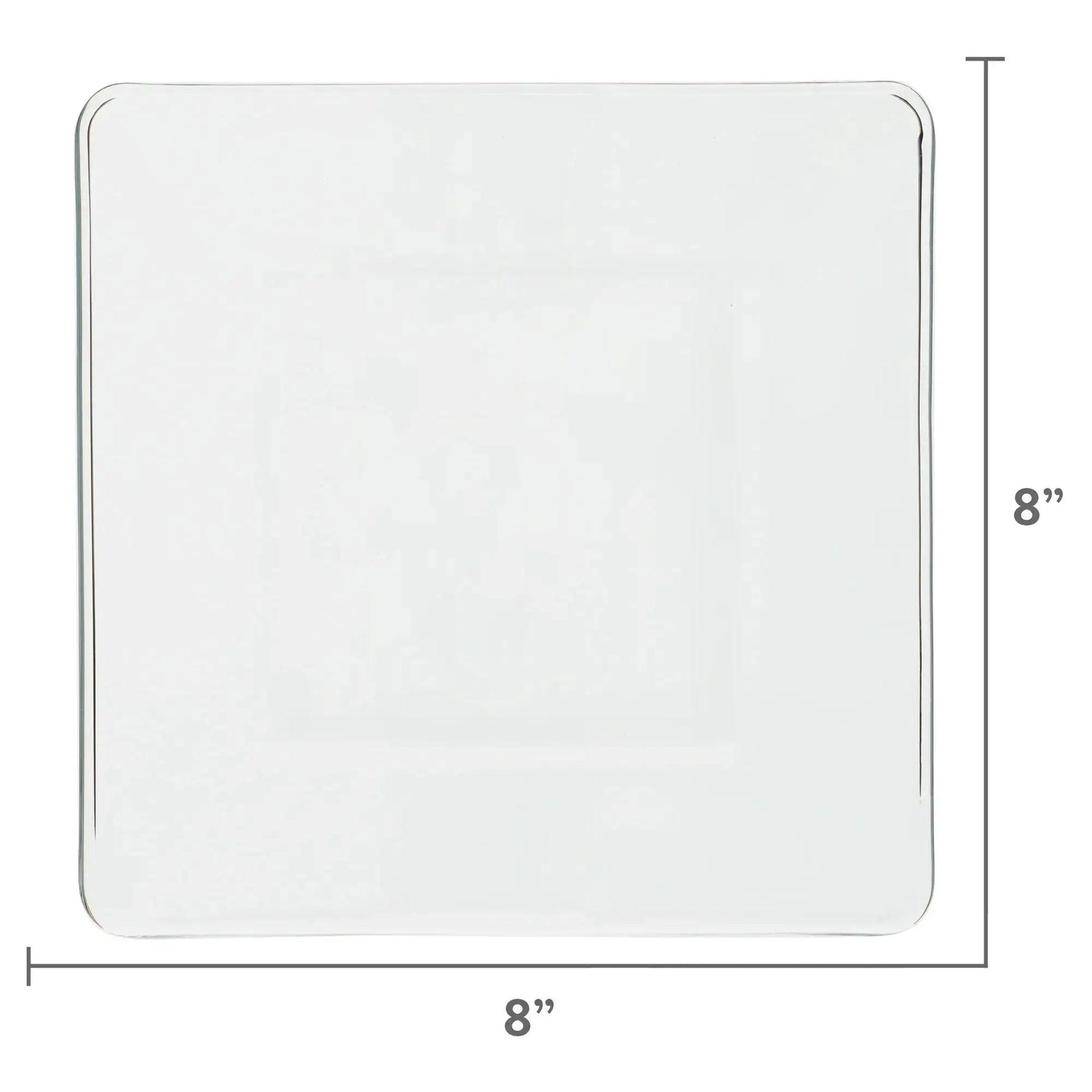 12-Piece Square Clear Glass Dinnerware Set, Elegant and Durable Tableware for Everyday Use, Perfect for Home, Dining Room, Kitchen, or Special Occasions, Includes Plates, Bowls, and Serving Pieces, Microwave and Dishwasher Sa from PriceLows™