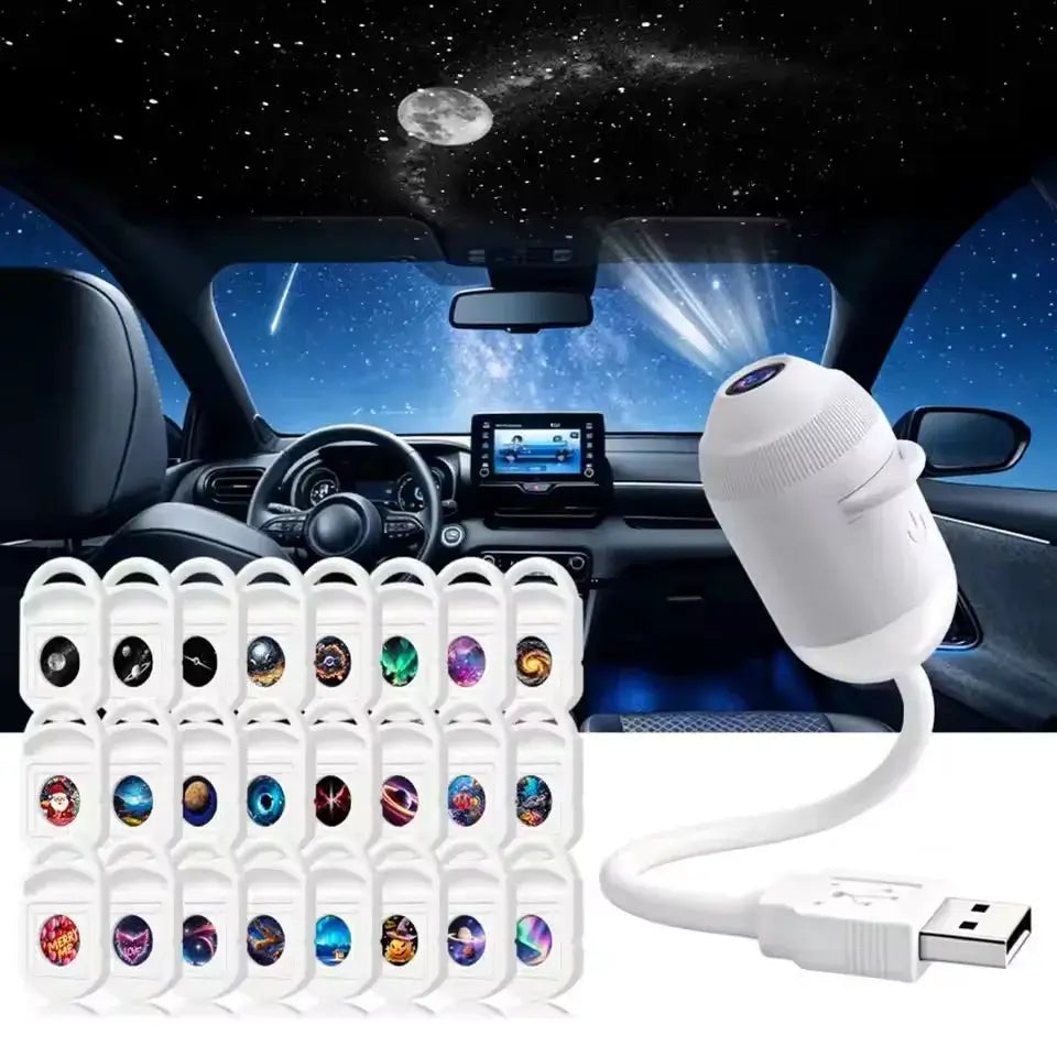 Star Projector | USB Powered | Touch Control | Adjustable Brightness