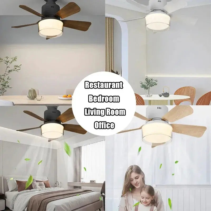 Ceiling Fan With Light | App And Remote Control | 4 Speed Dimmable LED