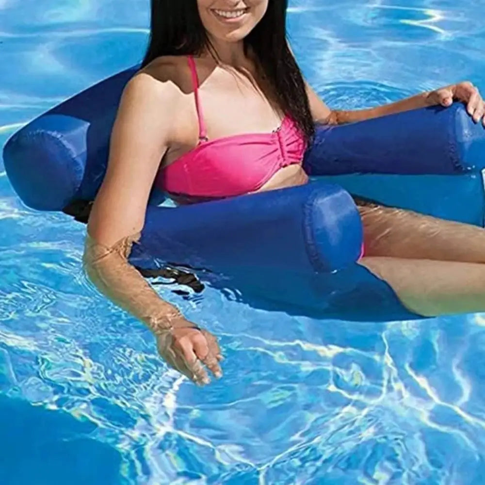 Pool Float | Inflatable Hammock Lounge | Summer Water Mat | One Size