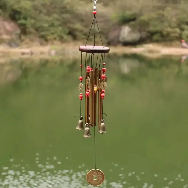 Natural Handmade Bamboo Tube Wind Chime wind Bell for Outdoor indoor Home Garden Patio Tree Decor Ornaments from PriceLows™