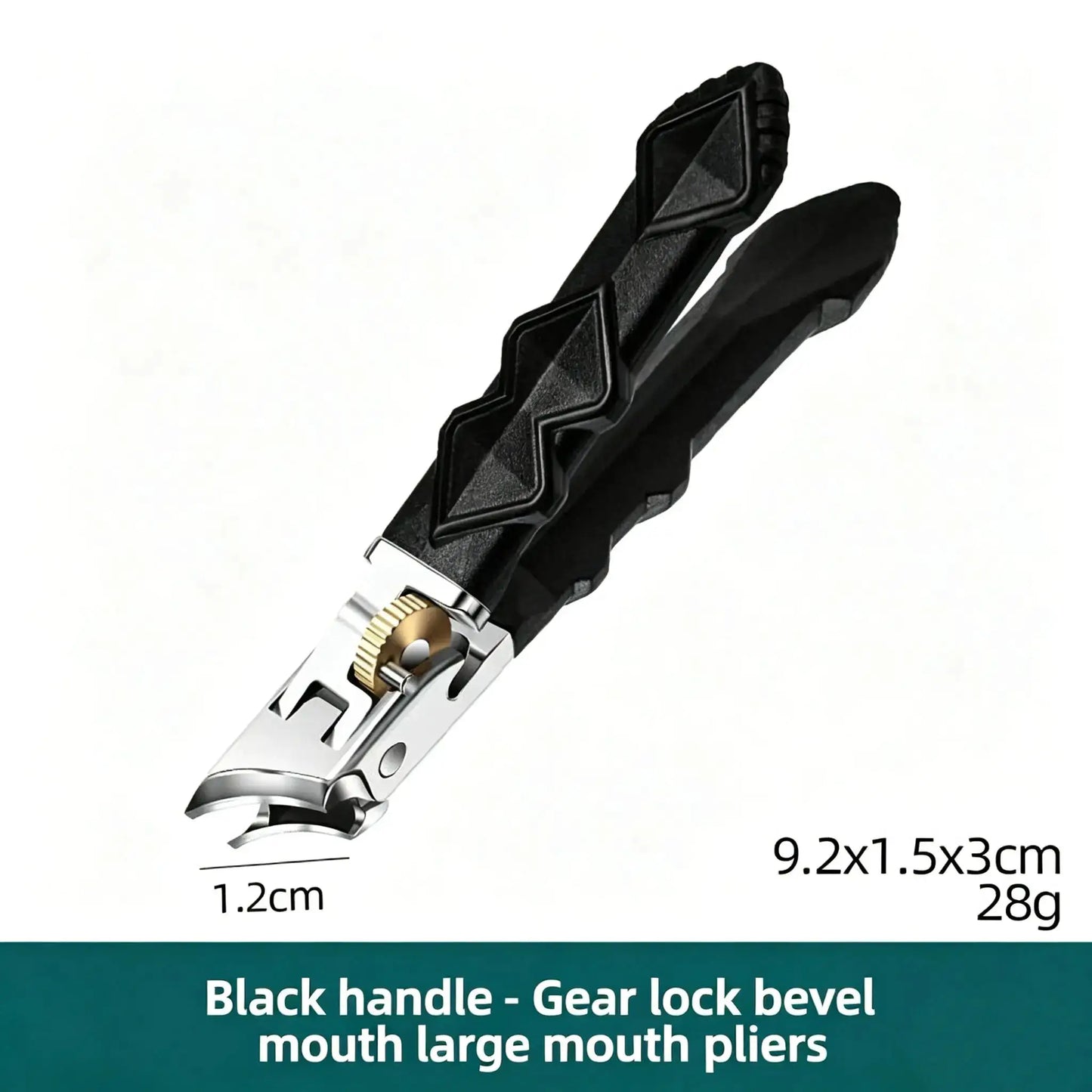Nail Clippers | Wide Jaw Opening | Long Handle | 3.63x1.18 Inch
